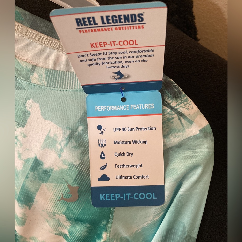 NEW REEL LEGENDS BOYS SUN SHIRT - Picture 3 of 9